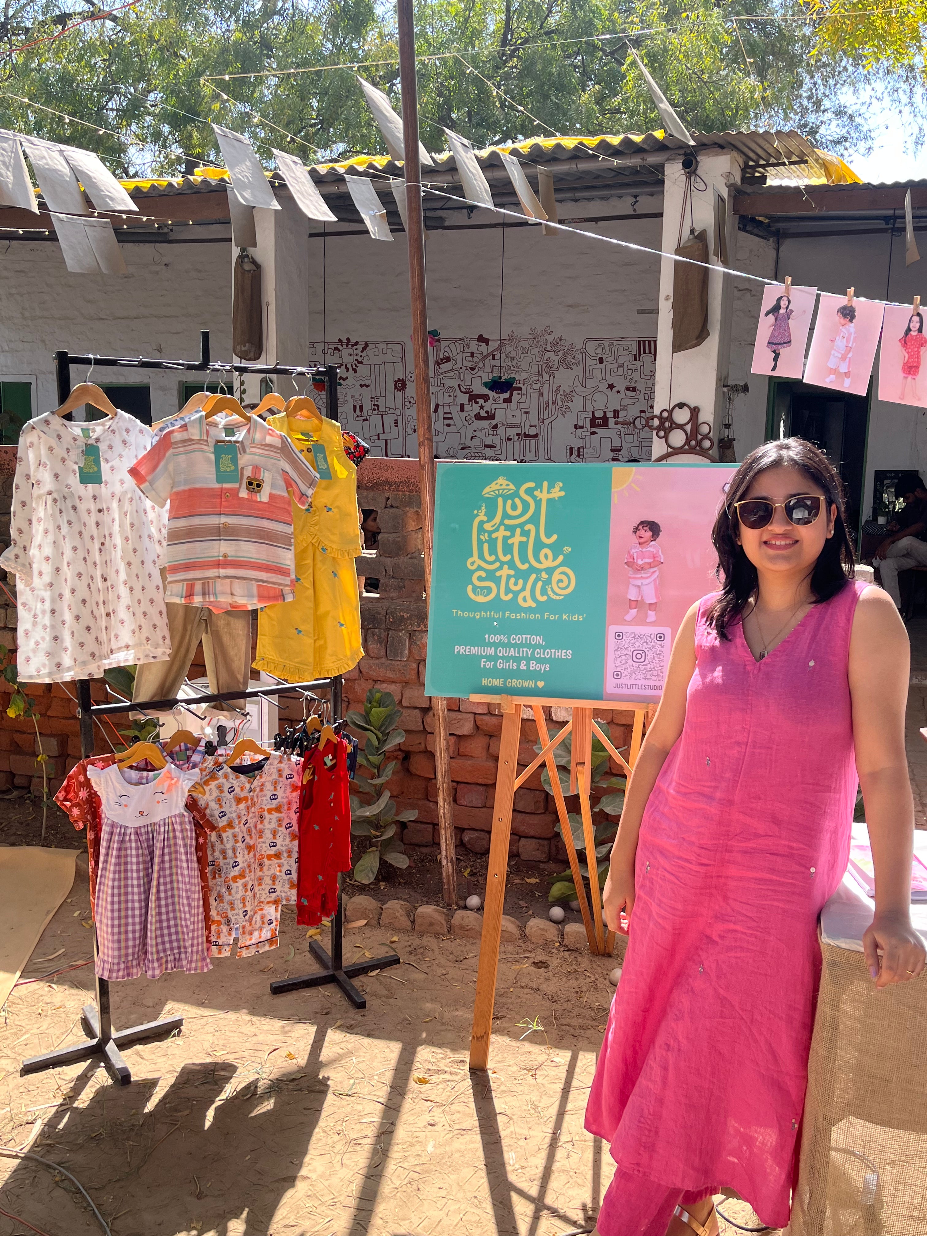 Komal, Founder of Just Little Studio