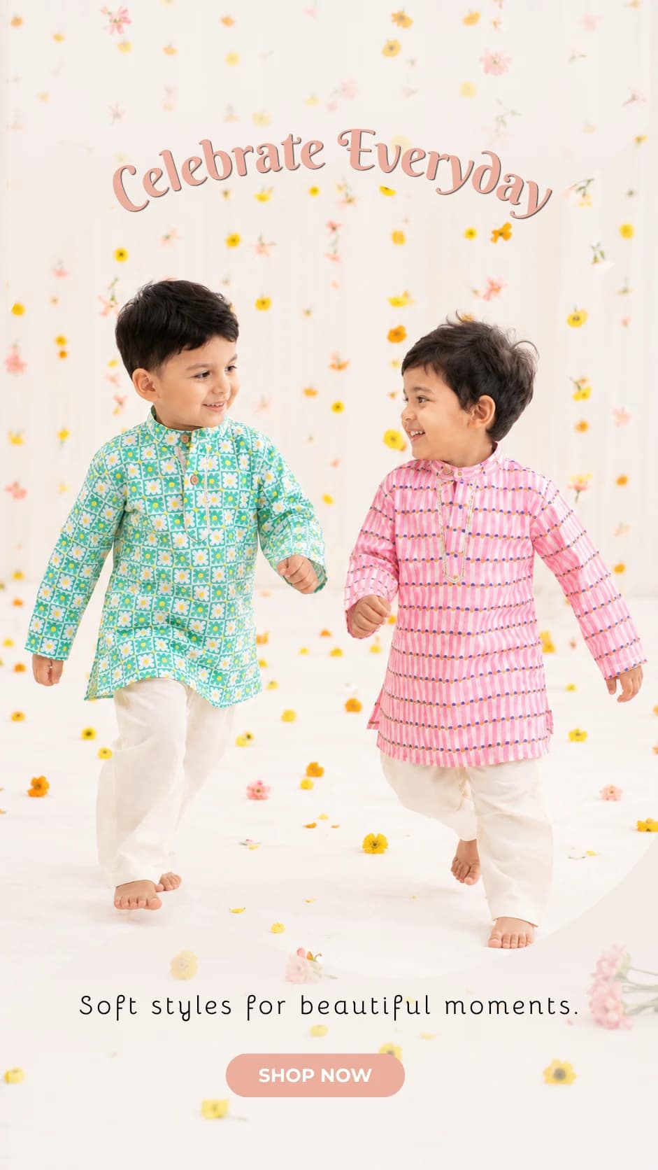 Celebrate Everyday — Soft styles for beautiful moments | Just Little Studio