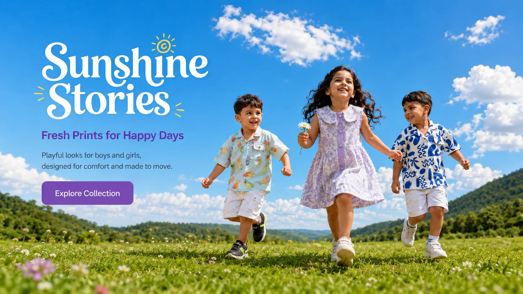 Sunshine Stories — Fresh Prints for Happy Days | Just Little Studio