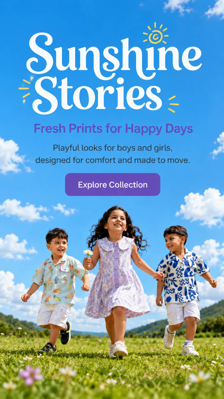 Sunshine Stories — Fresh Prints for Happy Days | Just Little Studio