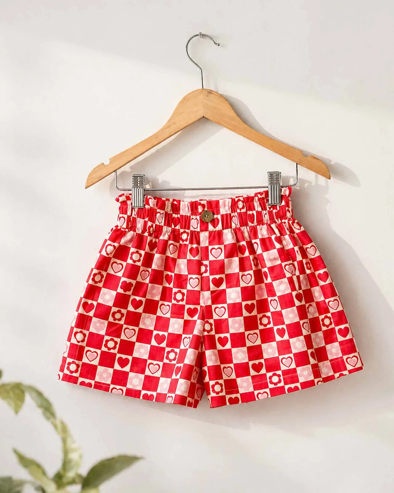Sweetheart Paper-bag Shorts