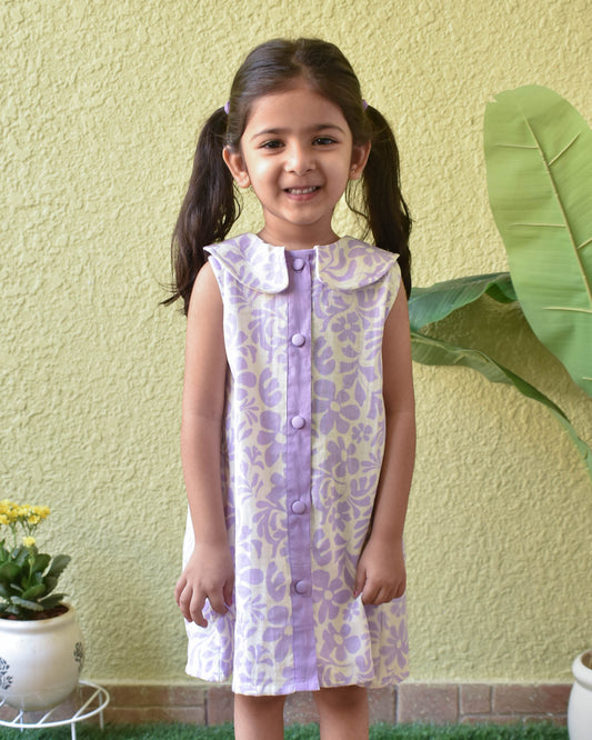 Lisa Platter Collar Dress Just Little Studio