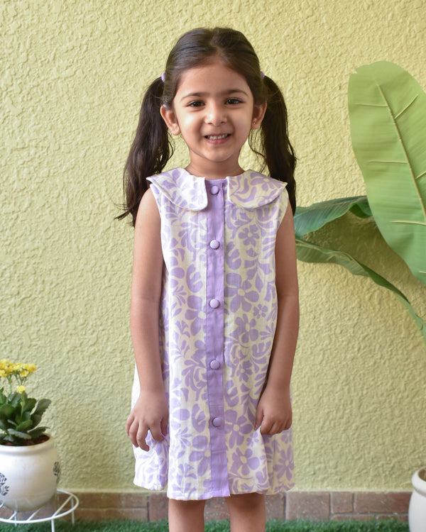 Lisa Platter Collar Dress Just Little Studio