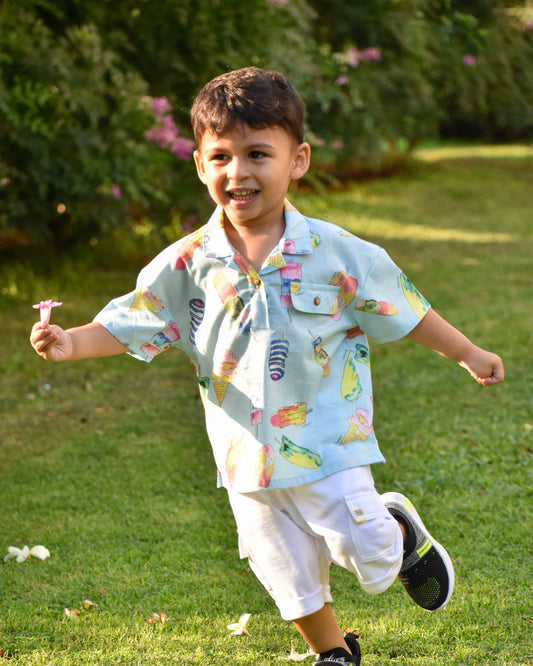 Popsicle Summer Shirt Just Little Studio