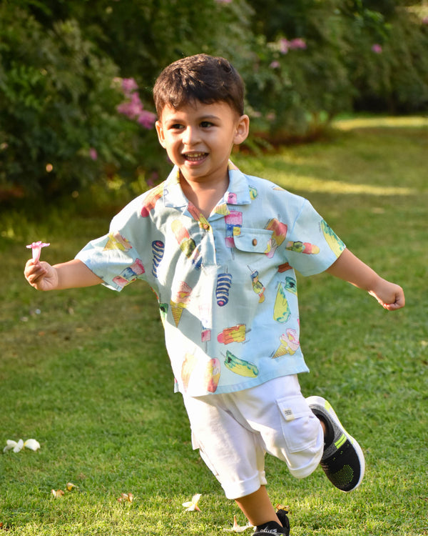 Popsicle Summer Shirt Just Little Studio
