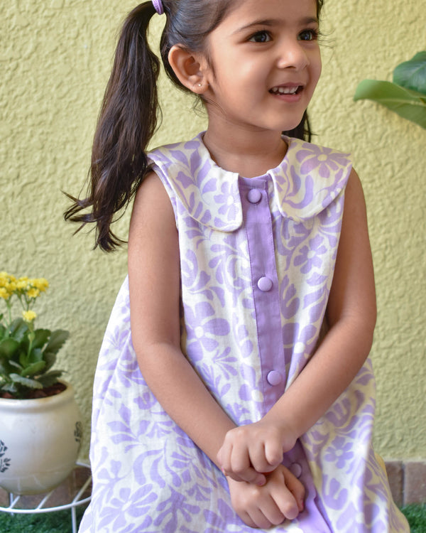 Lisa Platter Collar Dress Just Little Studio