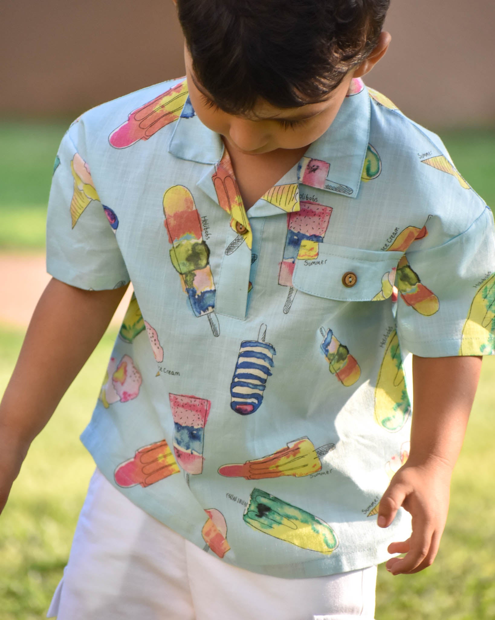 Popsicle Summer Shirt Just Little Studio