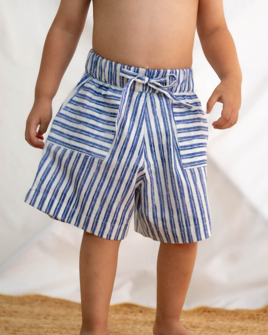 Sailor Stripe Shorts Just Little Studio