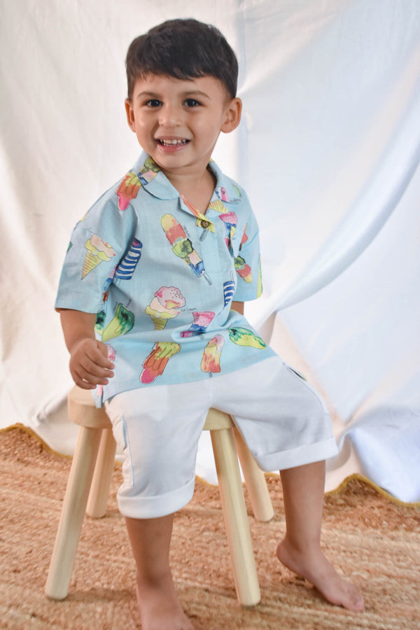 Popsicle Summer Shirt Just Little Studio