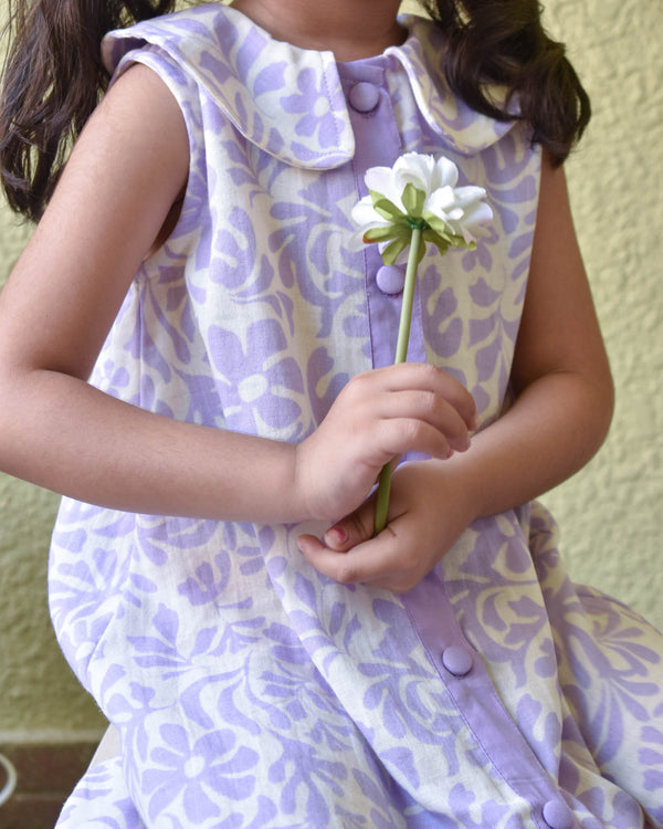 Lisa Platter Collar Dress Just Little Studio