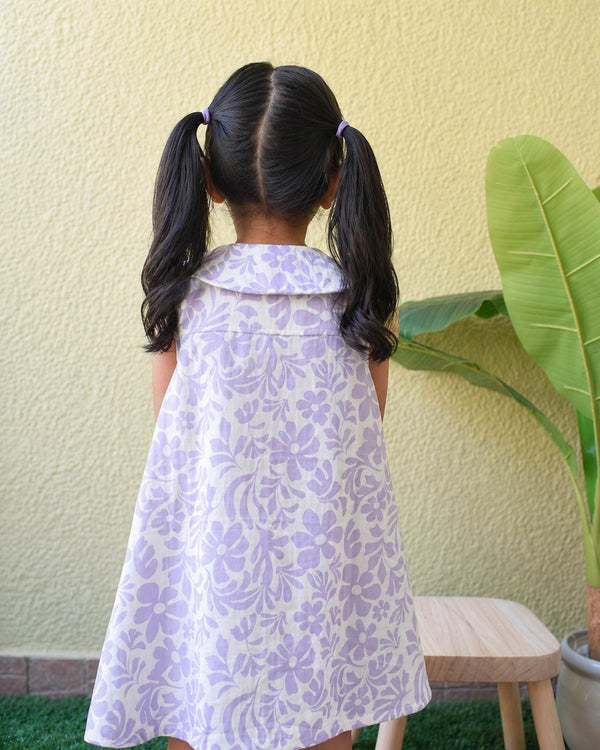 Lisa Platter Collar Dress Just Little Studio