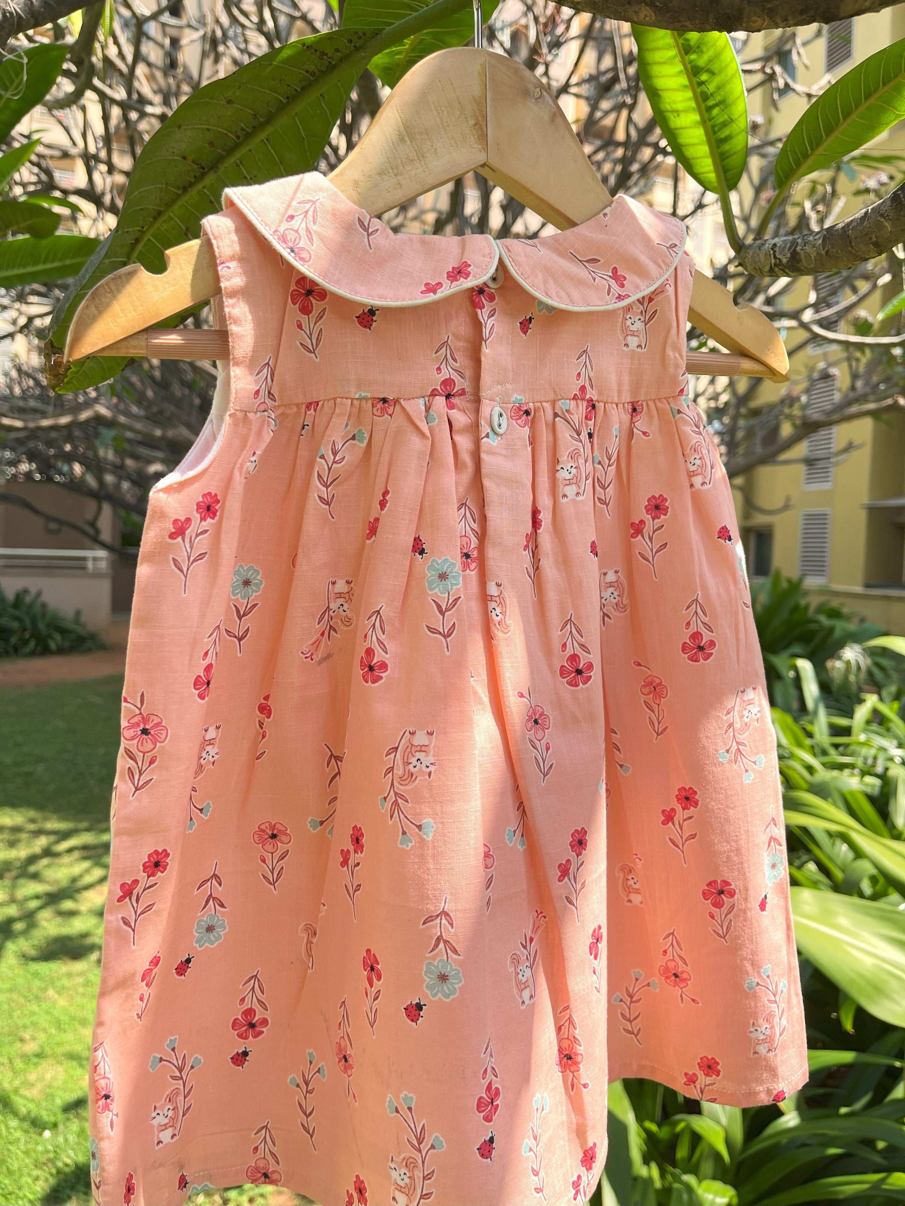 Peach Meadow Dress