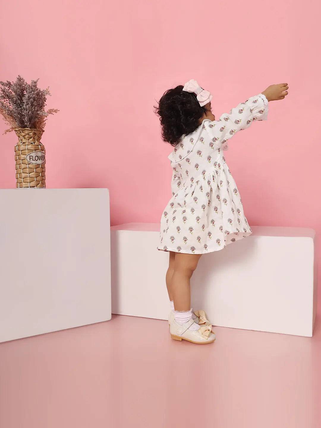 Floral Print Twirl Dress Just Little Studio