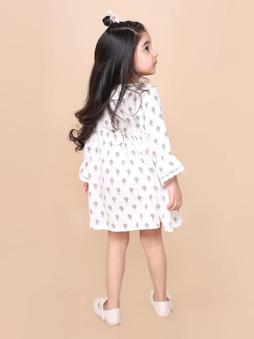 Floral Print Twirl Dress Just Little Studio