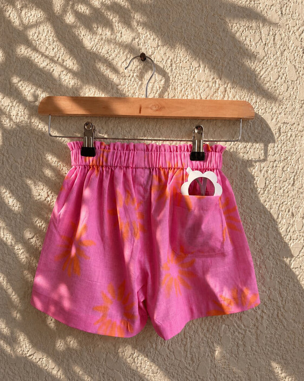Picnic Paper-bag Shorts Just Little Studio